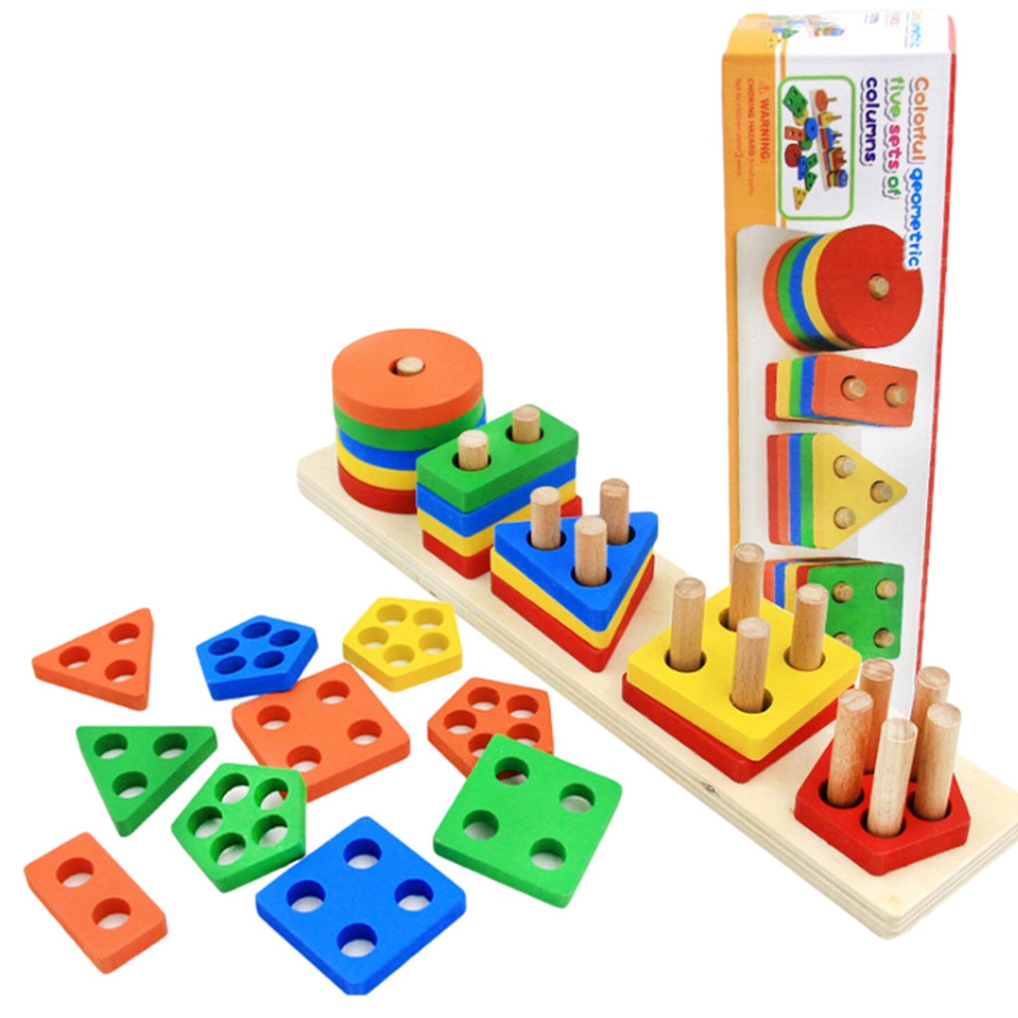 Colourful Geometric Five Sets Of Columns