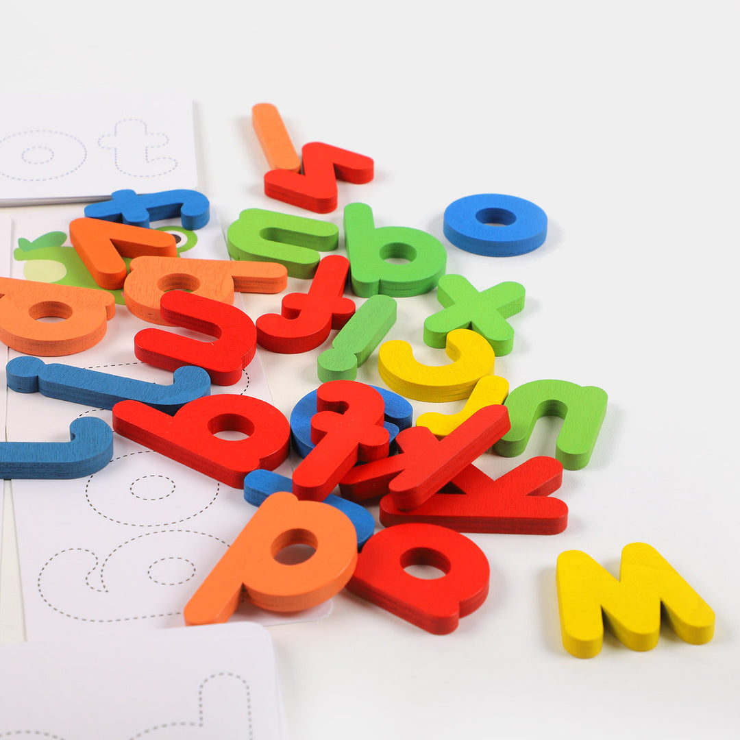 Wooden Spelling Learning Game
