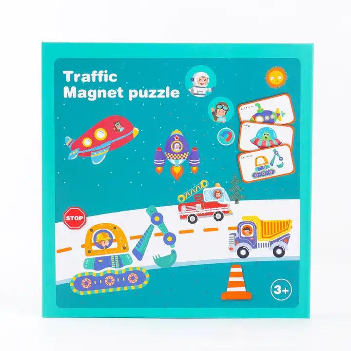 Traffic Magnet Puzzle Book