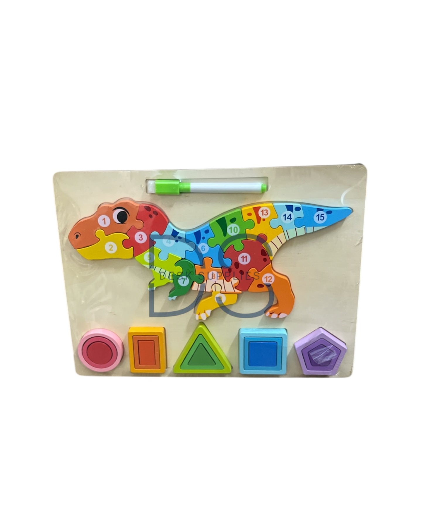 Numbers Jigsaw Wooden Puzzle and Shape Sotter