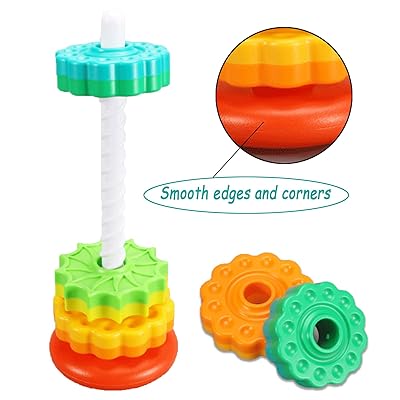 Rainbow Stacking Tower
