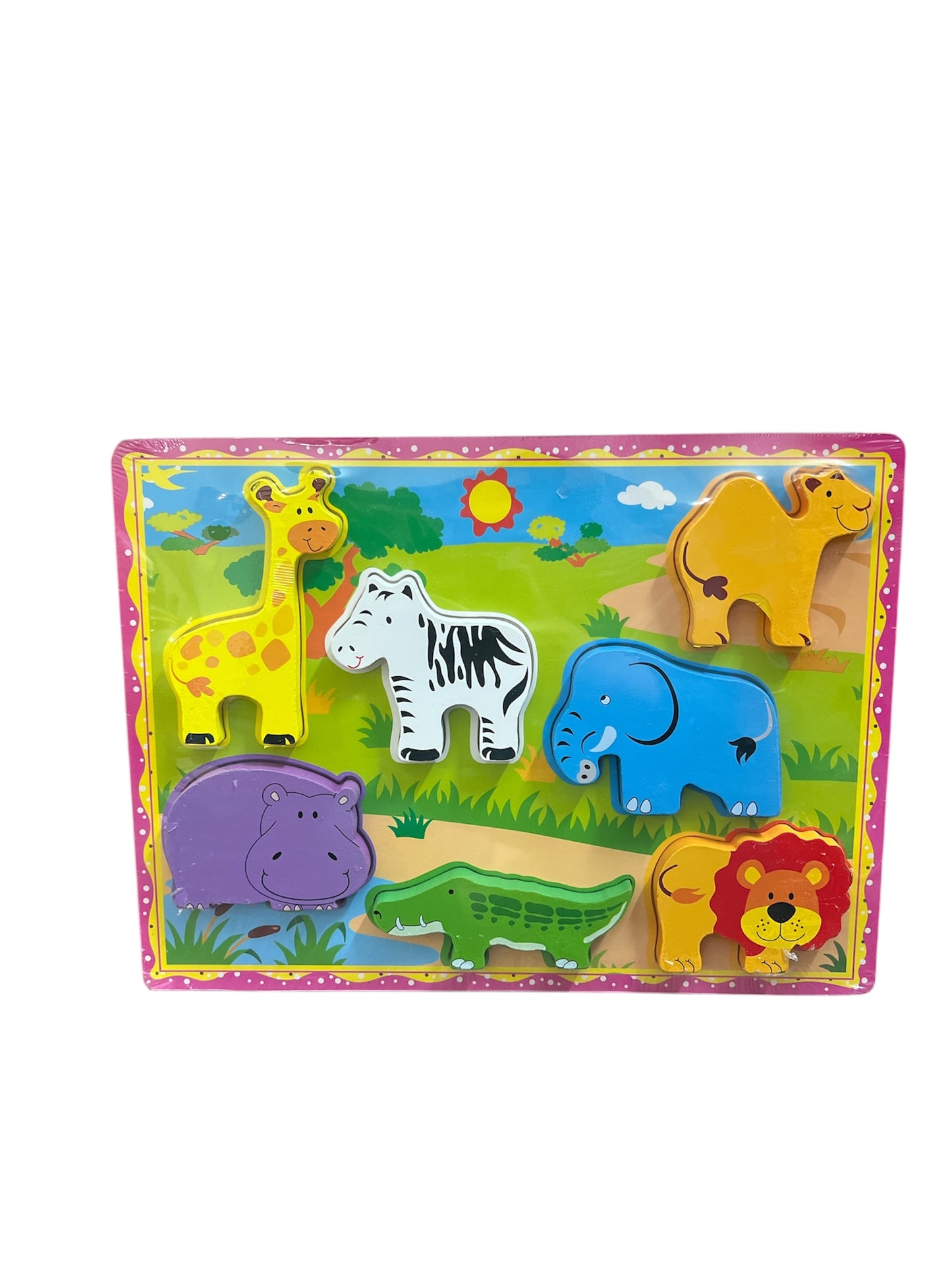 Farm Animals Chunky Wooden Puzzle