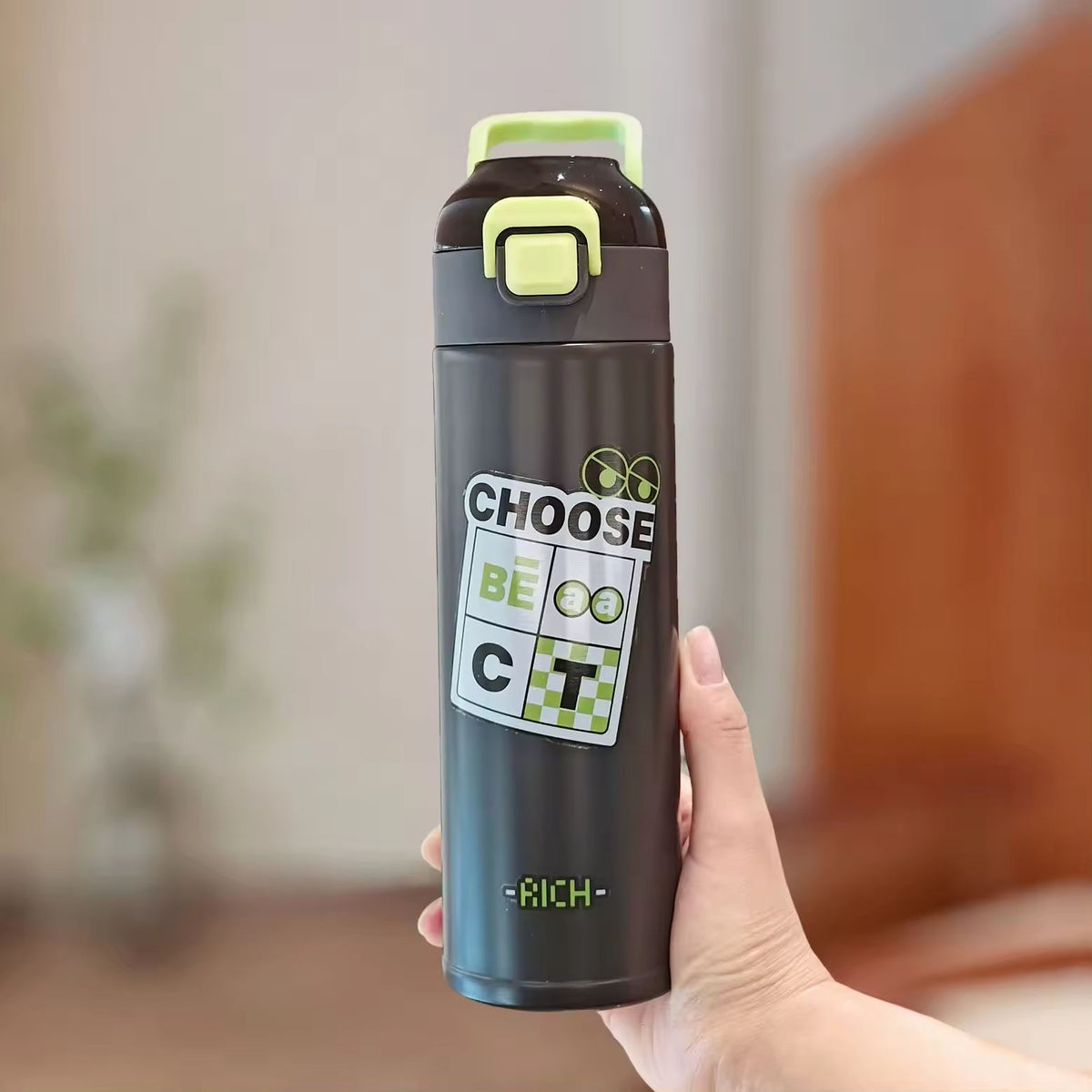 Children's Water 316 Stainless Steel Food Grade Thermo Insulation Student Cute Thermal Thermo Flask - HB002