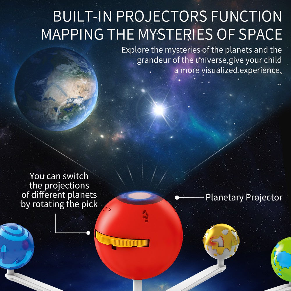 STEM Rotating Planets and Planet Projector Science DIY Kit