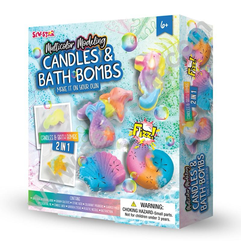 Sew Star Candles and Bath Bombs