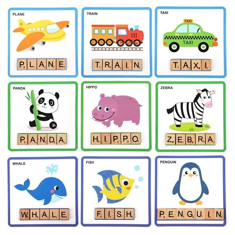 100 Pieces Spelling Game