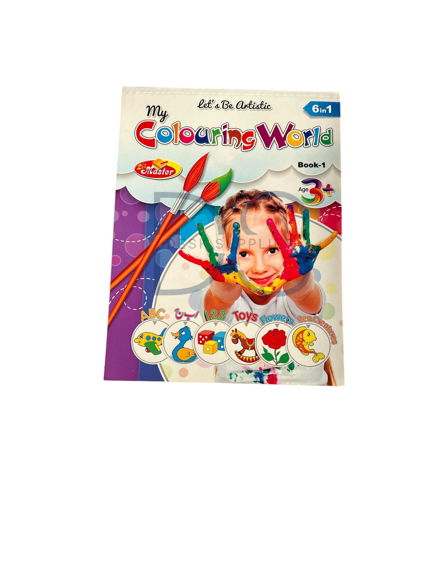 My Colouring World Book; 6 in 1
