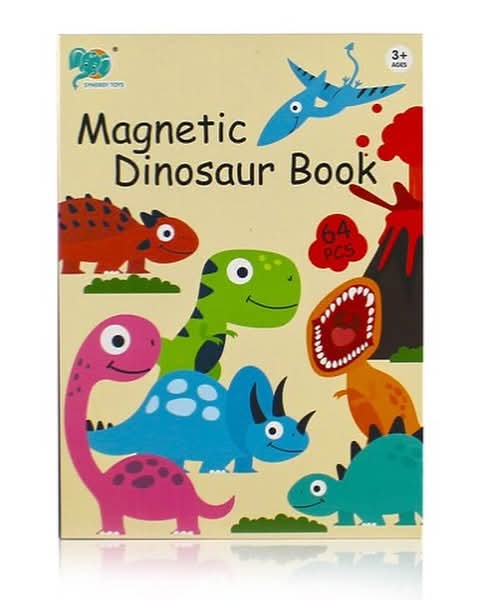 Dinosaur Magnetic Puzzle Book