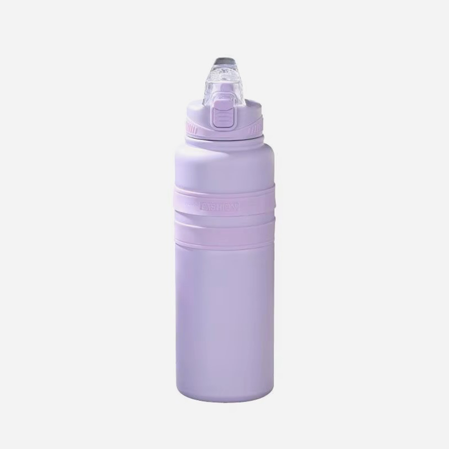 Thermos Flask Vacuum Travel Metal Tumbler 800ML 1000ML Stainless Steel Water Bottle with Handle - 8103 - 8104