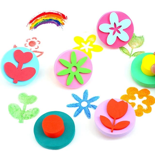 Kidco Flower Foamic Stamps