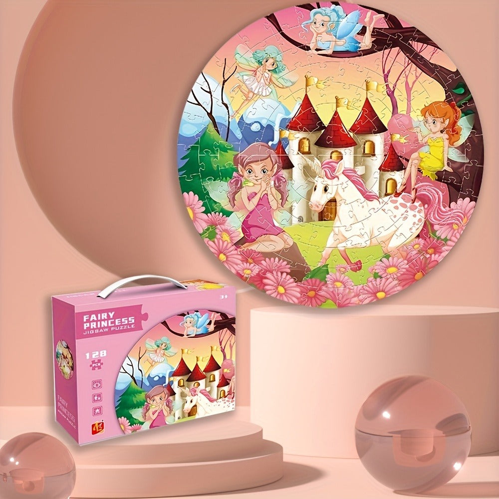 Fairy Princes Jigsaw Puzzle Game For Kids