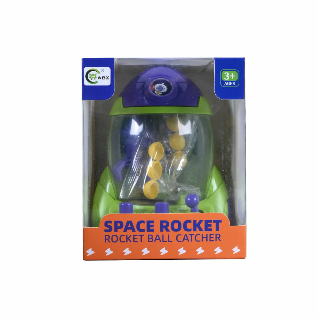 Space Rocket Interactive Rocket Ball Catcher Toy