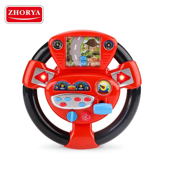 Steering Wheel Toy with Lights and Music
