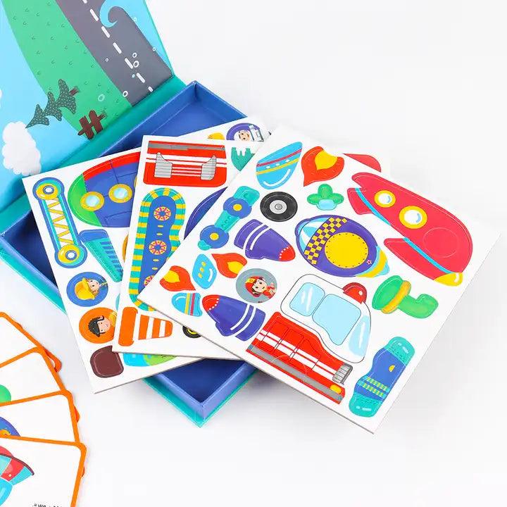 Traffic Magnet Puzzle Book