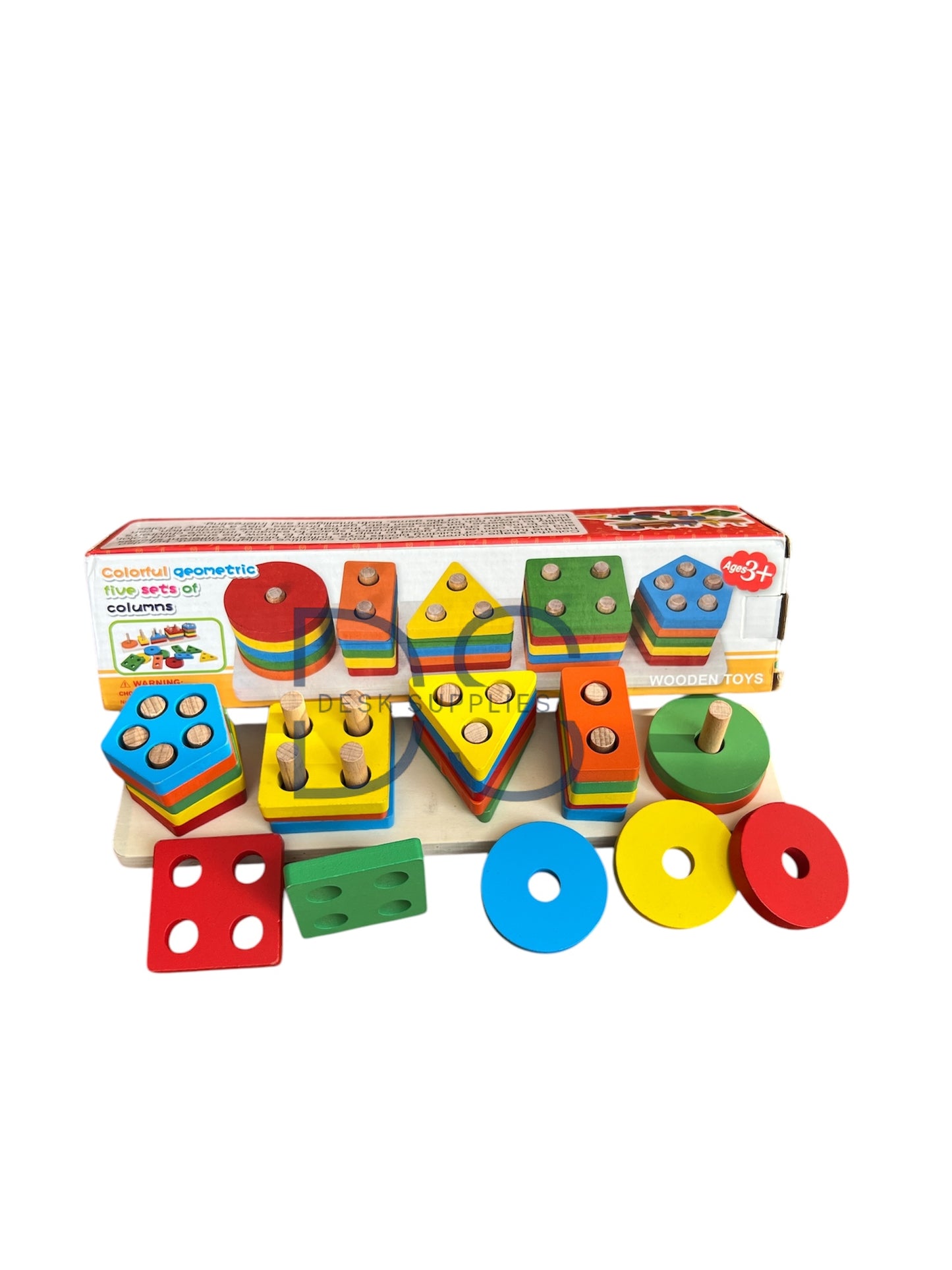 Colourful Geometric Five Sets Of Columns