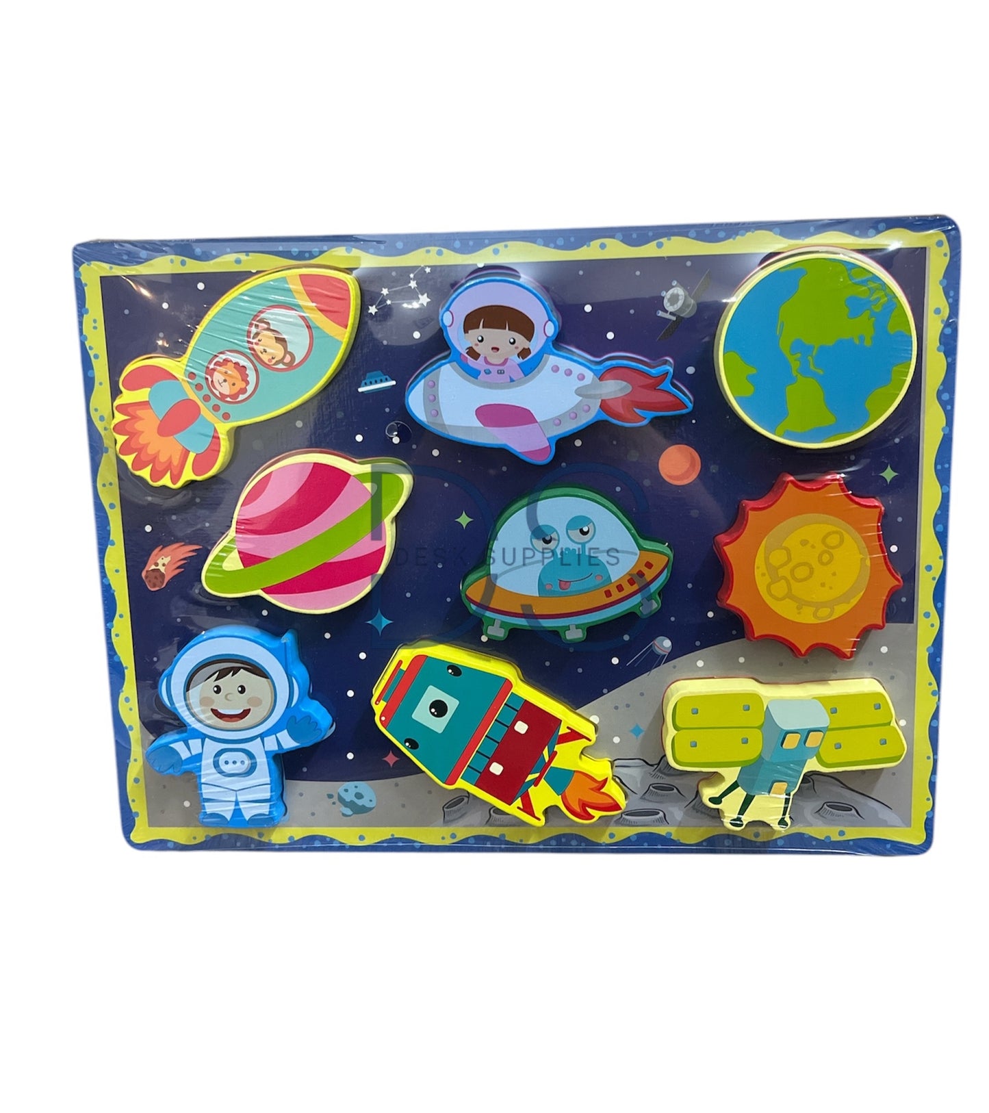 Space Chunky Wooden Puzzle