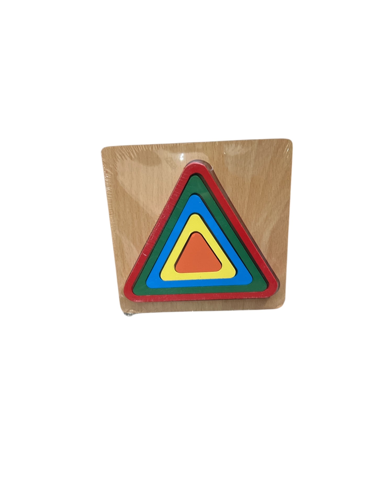 Wooden 3D Geometric Shape Puzzle