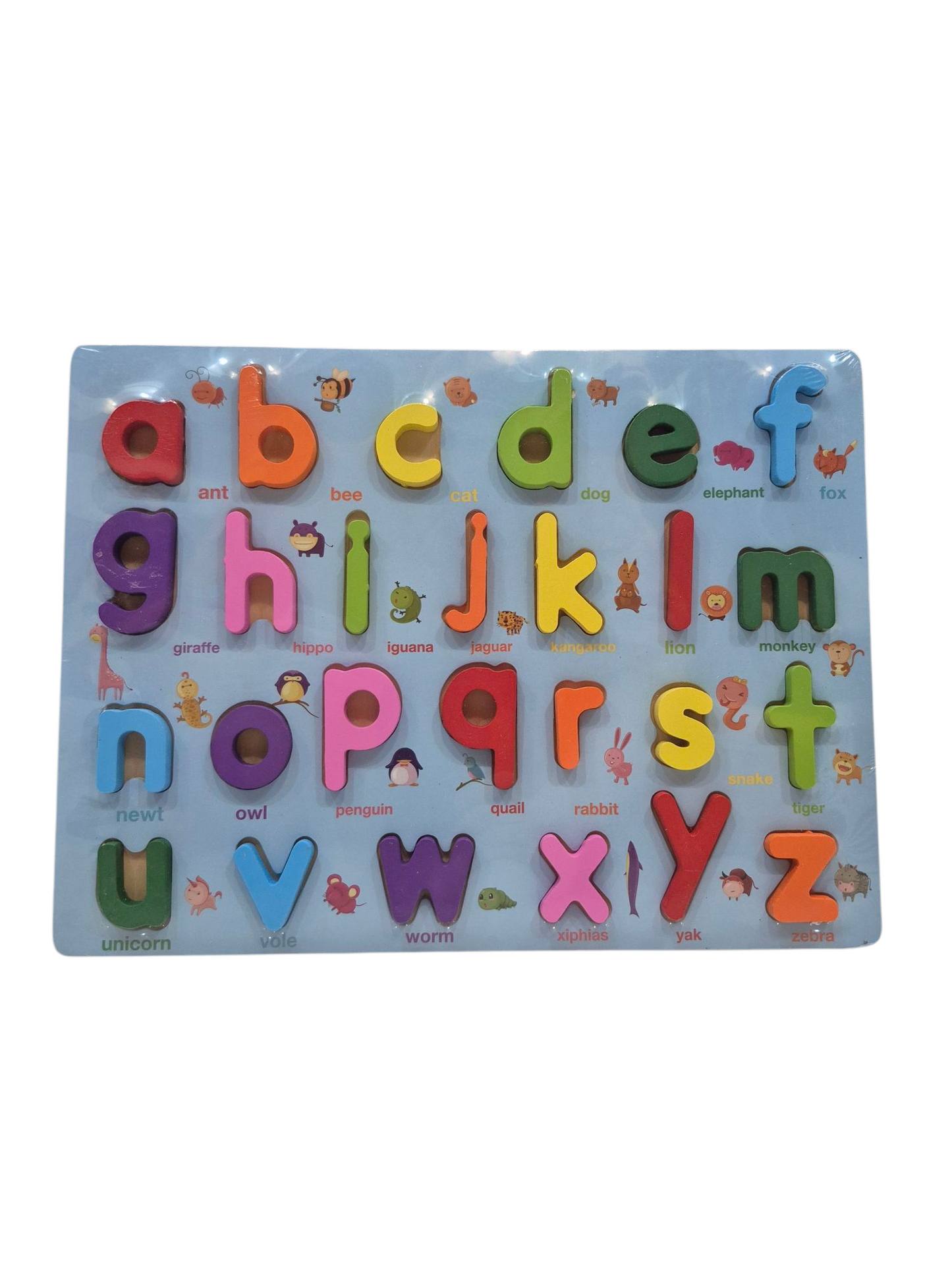 Small Letter Wooden Puzzle