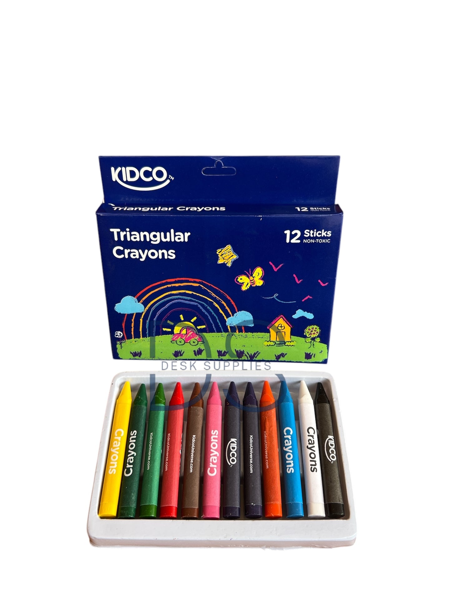 Triangular Crayons