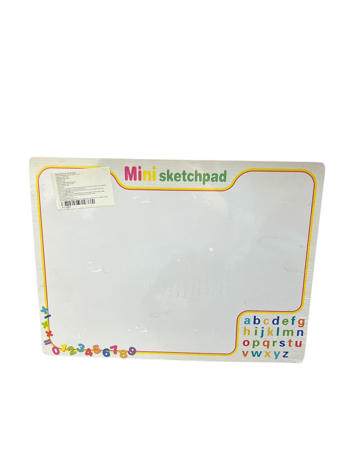 Wooden Knob Puzzle with White Board