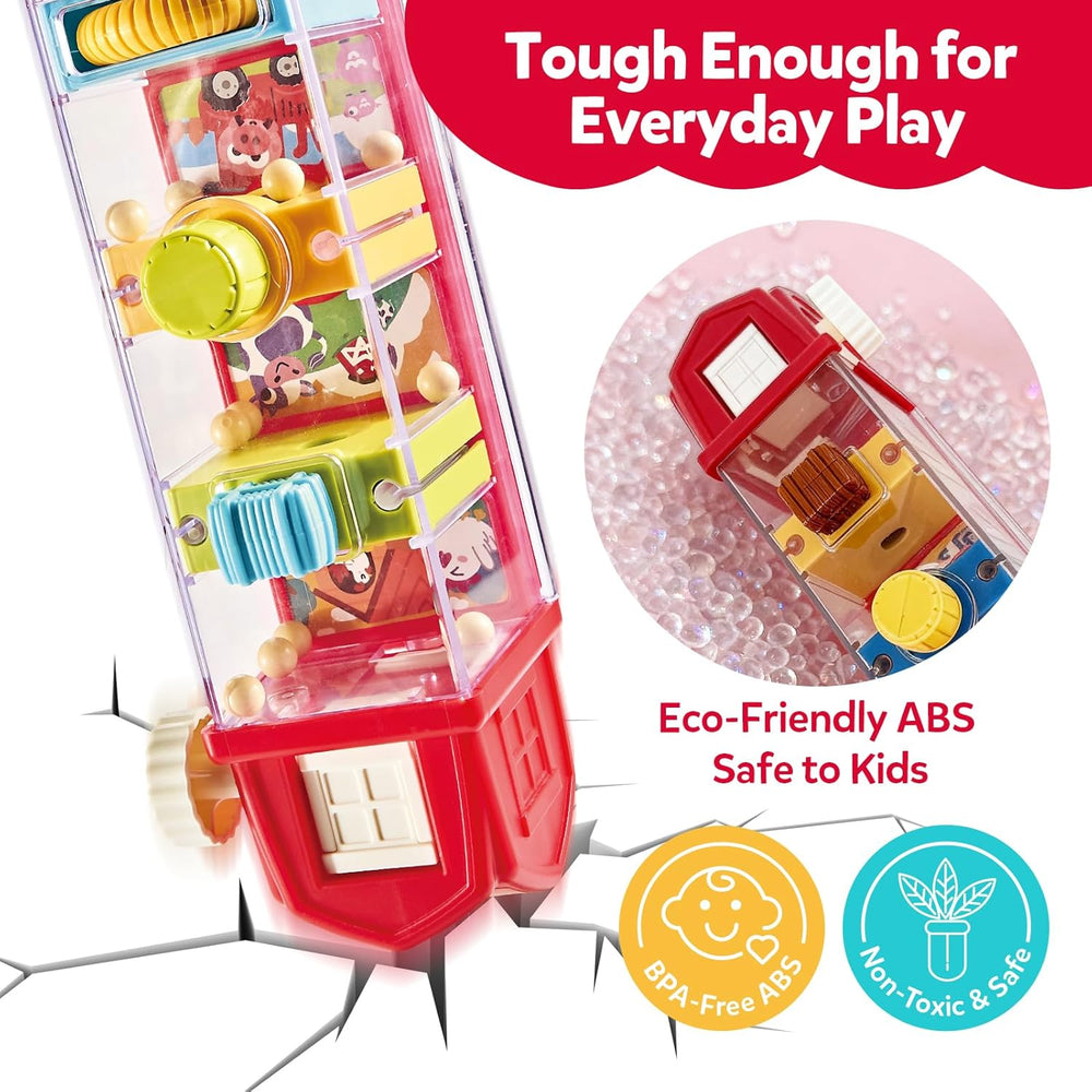 Barn Fun 4-Level Musical Activity Spiral Tower with Spinning Gears