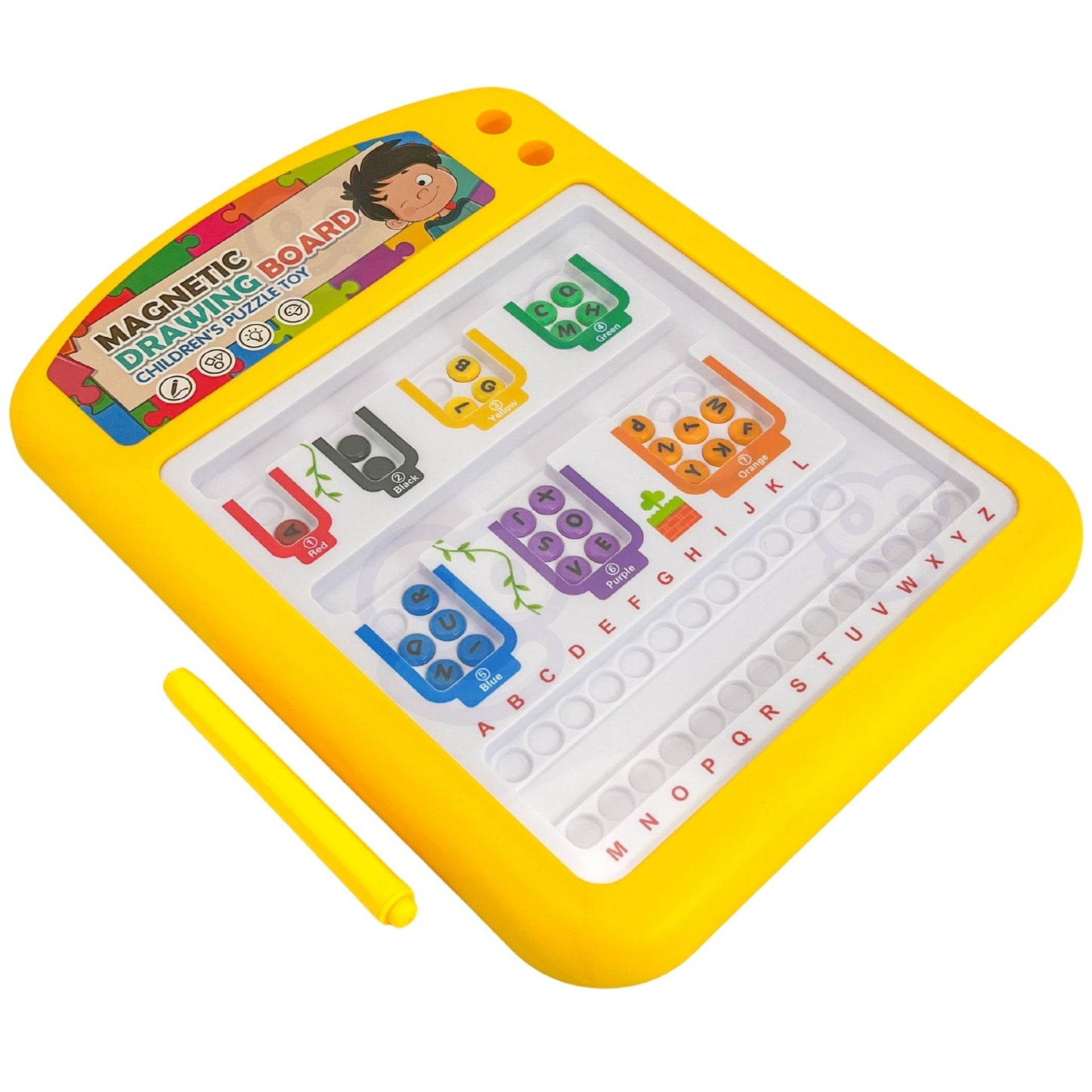 Magnetic Letter Maze Drawing Board