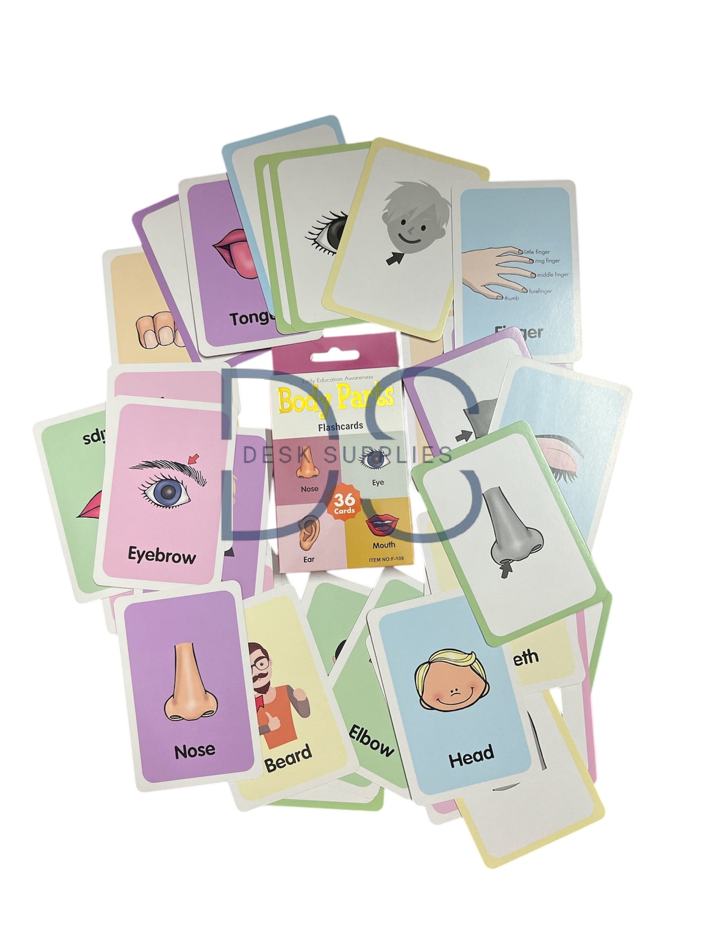 Body Parts Flash Cards
