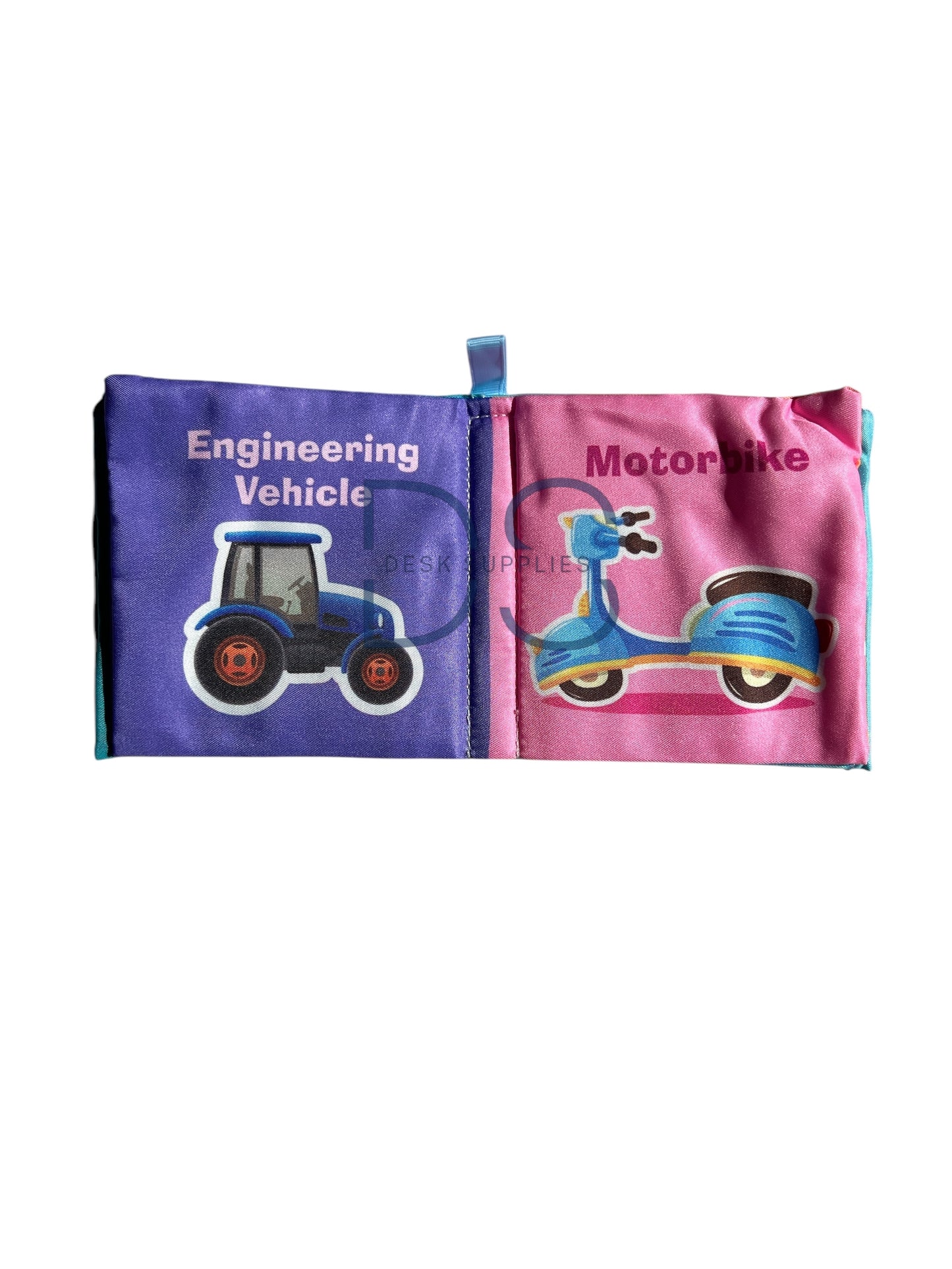 Knowledge Of Vehicles Cloth Book
