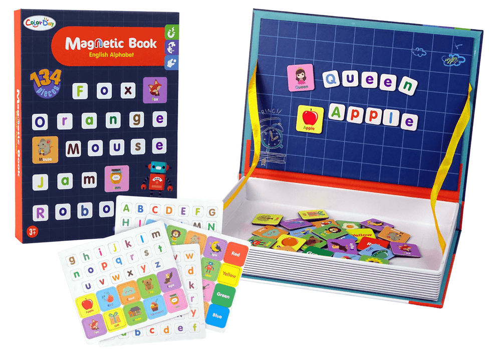 STEAM Magnetic Puzzle Book English Alphabet
