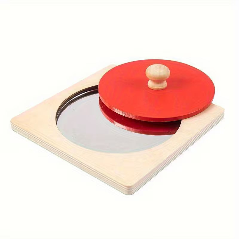 Wooden Peekaboo Mirror Puzzle