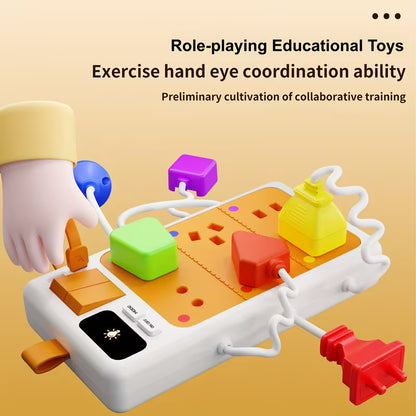Busy Switch Board Fine Motor Toy with Music