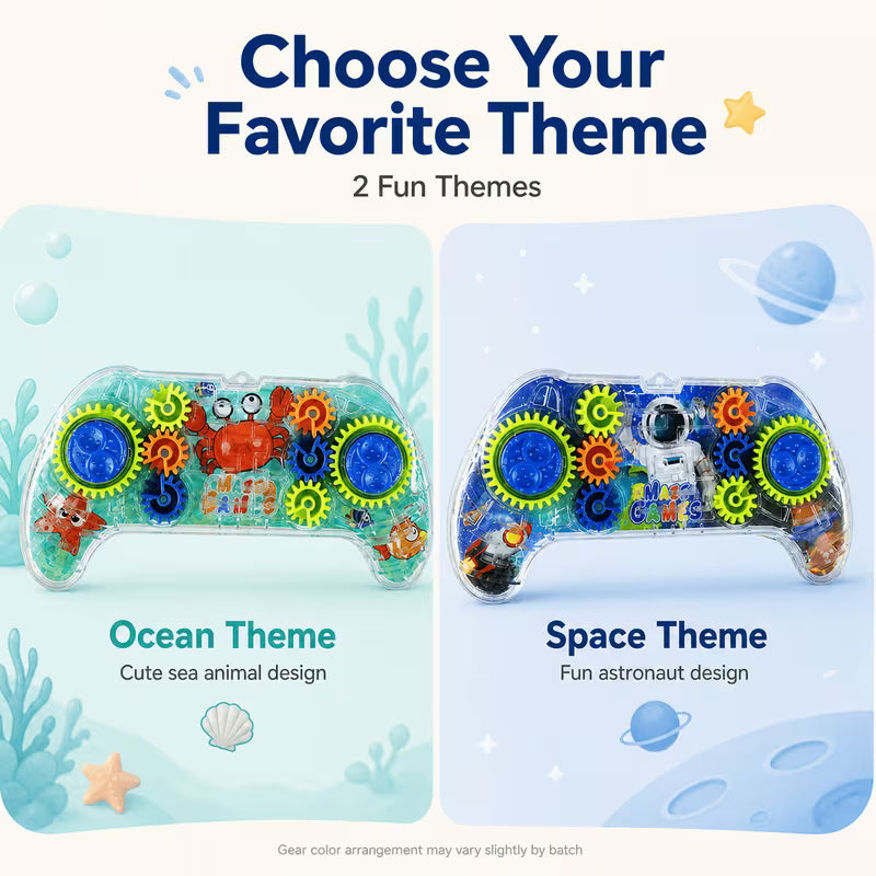 Gamepad Ball Maze Puzzle Toy – Interactive Educational Brain Game for Kids
