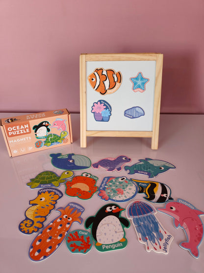 Ocean Magnetic Puzzles Playkit