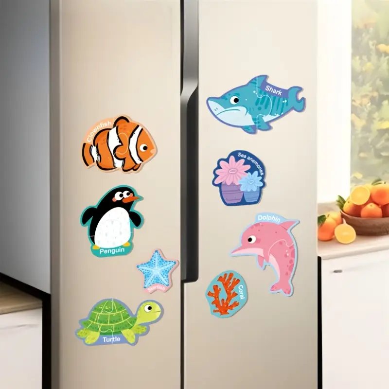 Ocean Magnetic Puzzles Playkit