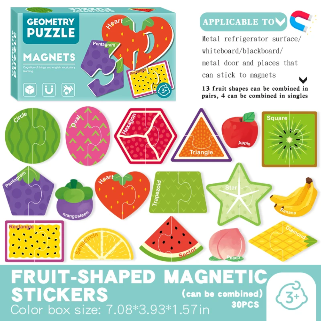 Geometry Magnetic Puzzles Playkit