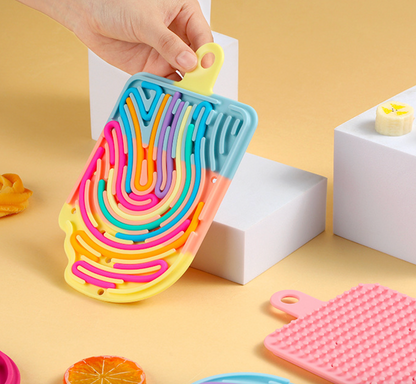 Ice Cream Silicon Sensory Activity Board