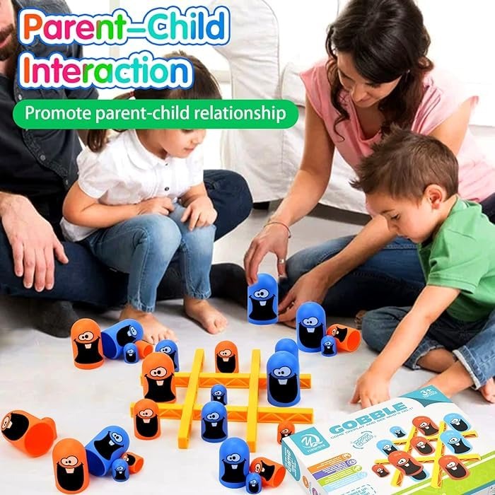 Nesting Doll Game Chess Family Tic Tac Toe Battle Fun Game