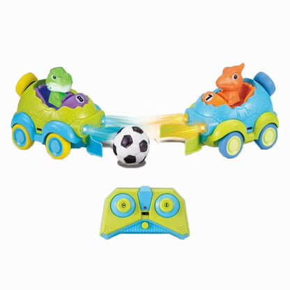 Remote Control RC Mini Dino Cartoon Football Car Toys for Kids