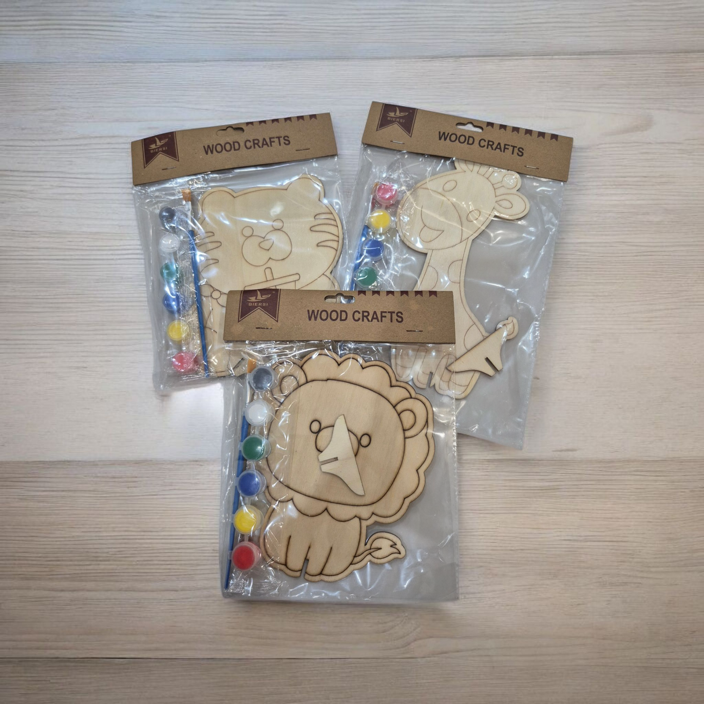 DIY Wooden Craft Painting Set (Medium)