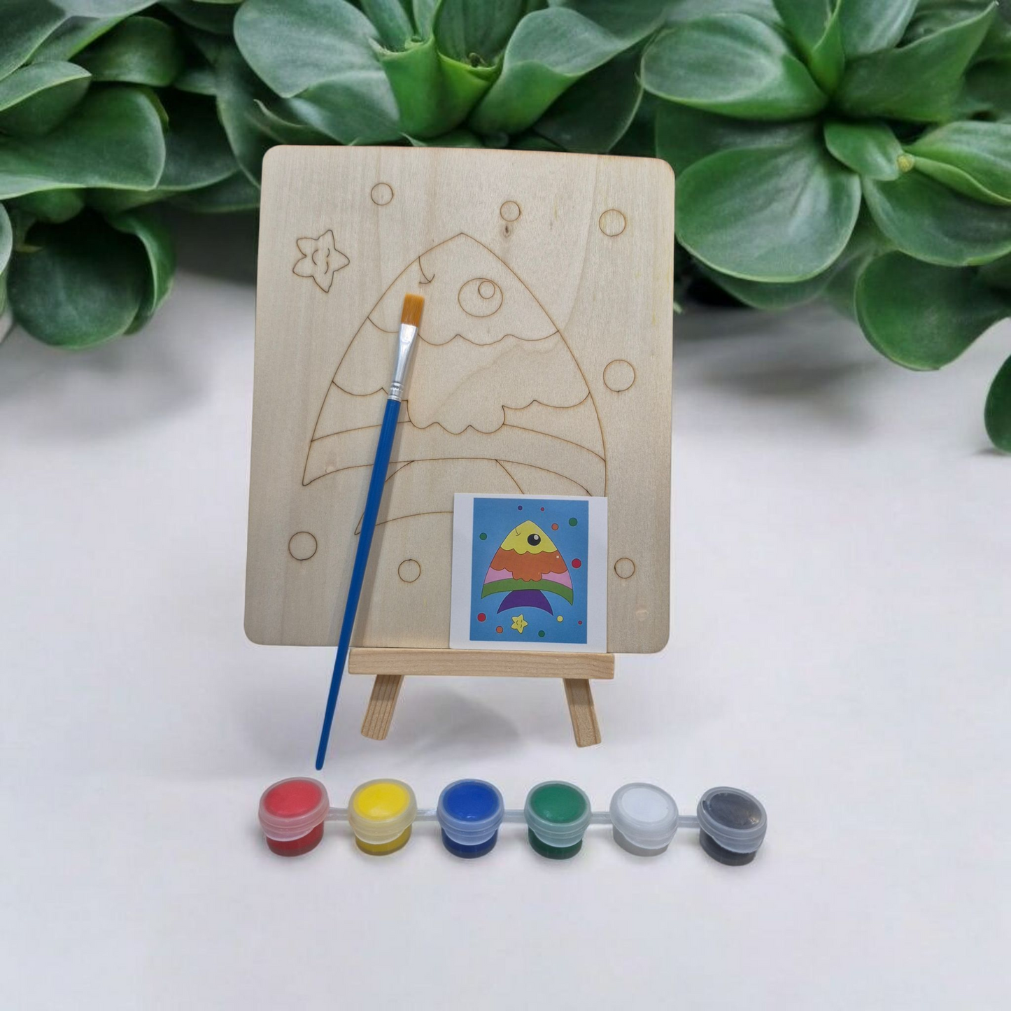 DIY Wooden Craft Painting Set (Large)