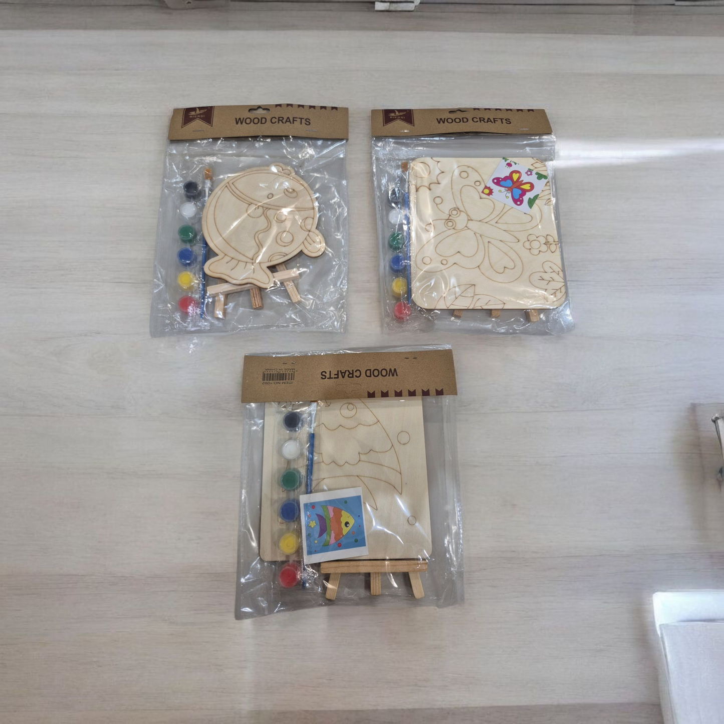 DIY Wooden Craft Painting Set (Large)