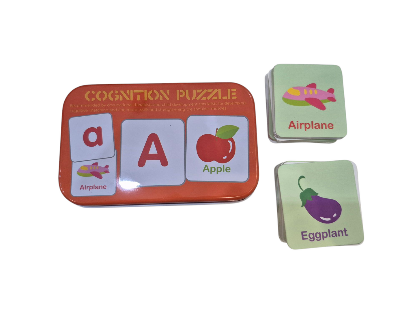 Alphabet Cognition Flash Cards (Tinbox)