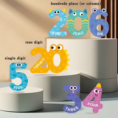 Numbers Magnetic Puzzles Playkit