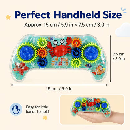 Gamepad Ball Maze Puzzle Toy – Interactive Educational Brain Game for Kids
