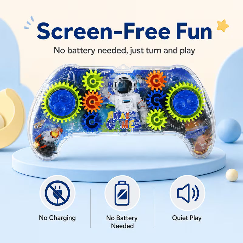 Gamepad Ball Maze Puzzle Toy – Interactive Educational Brain Game for Kids