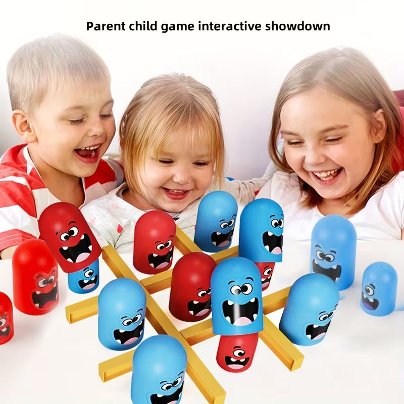 Nesting Doll Game Chess Family Tic Tac Toe Battle Fun Game