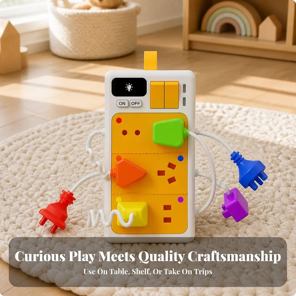Busy Switch Board Fine Motor Toy with Music