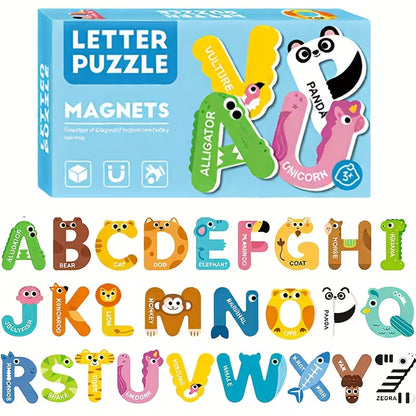 Capital Letters Magnetic Puzzles Playkit
