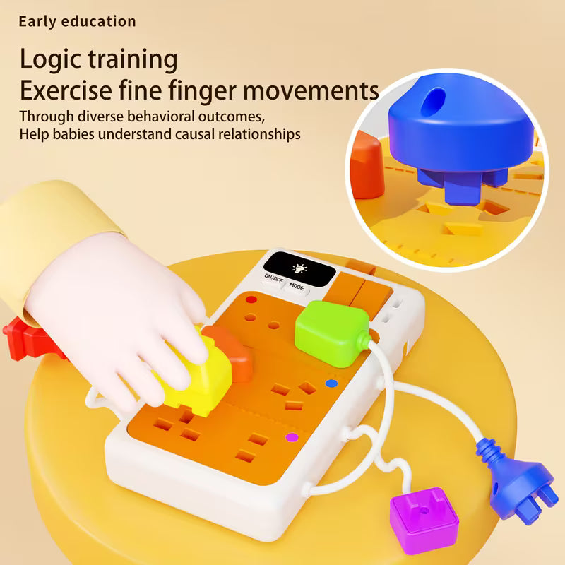 Busy Switch Board Fine Motor Toy with Music