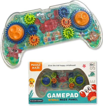 Gamepad Ball Maze Puzzle Toy – Interactive Educational Brain Game for Kids